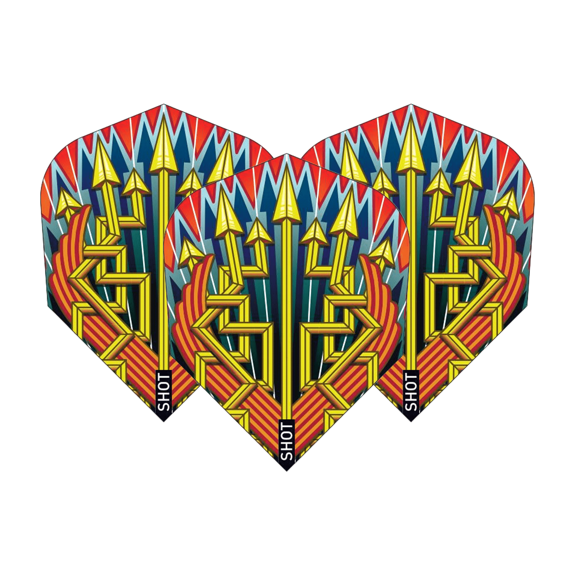 Shot Roman Empire Dart Flights Legion / Small Standard Flights