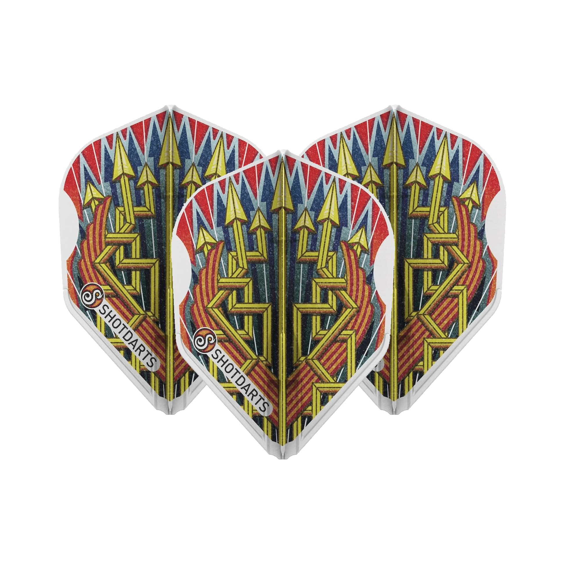 Shot Roman Empire - Moulded Dart Flights L-Style / Legion Flights