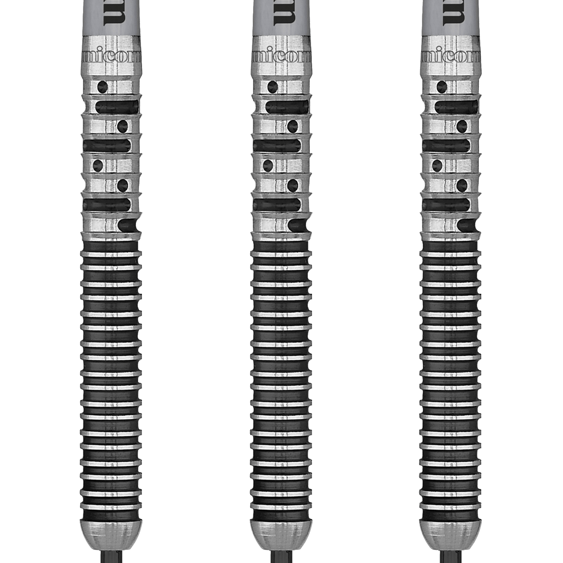 Unicorn Gary Anderson Noir Phase 5 Steel Tip Darts - 90% Tungsten - 21 Grams Darts