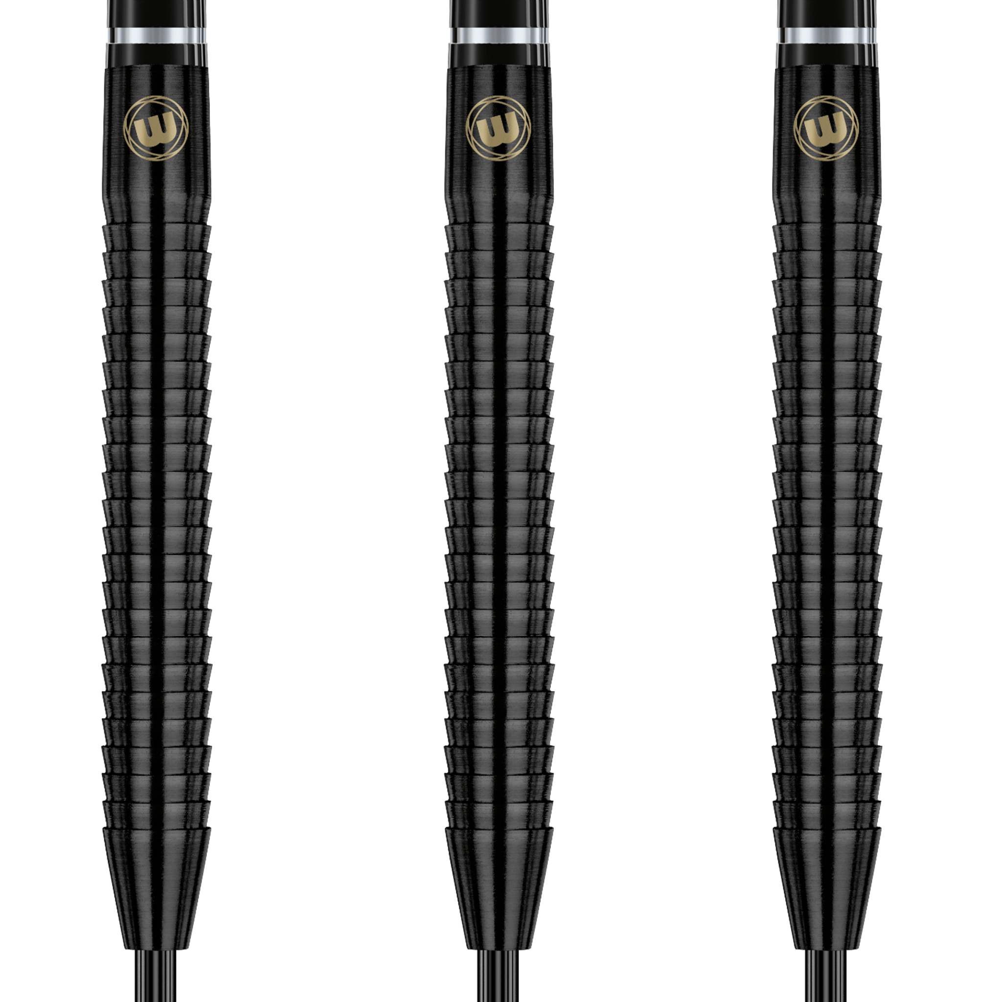 Winmau Sabotage Black Steel Tip Darts - 90% Tungsten - 22 Grams Darts